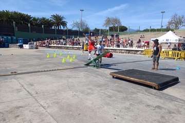 Carrera de Tacones del Carnaval de Telde 2023/TA e Ildefonso Rodríguez.